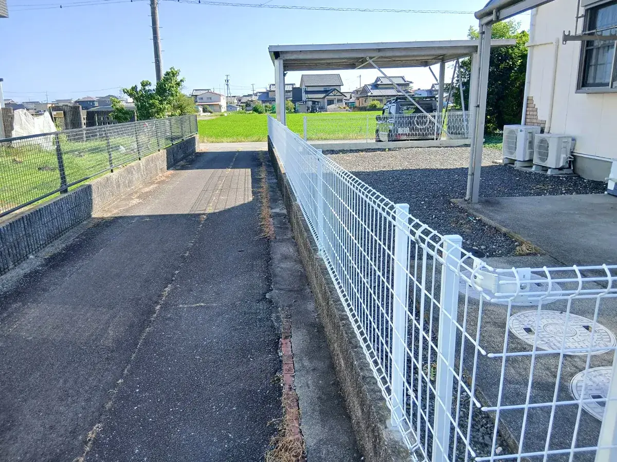 ガーテリア境界フェンス外構リフォーム施工例