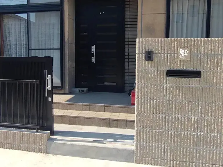 ガーテリアスライド門扉工事施工例