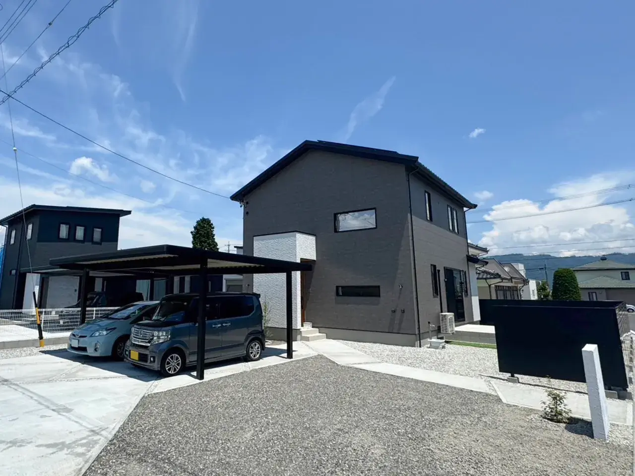 ガーテリア駐車場＆カーポート工事施工例