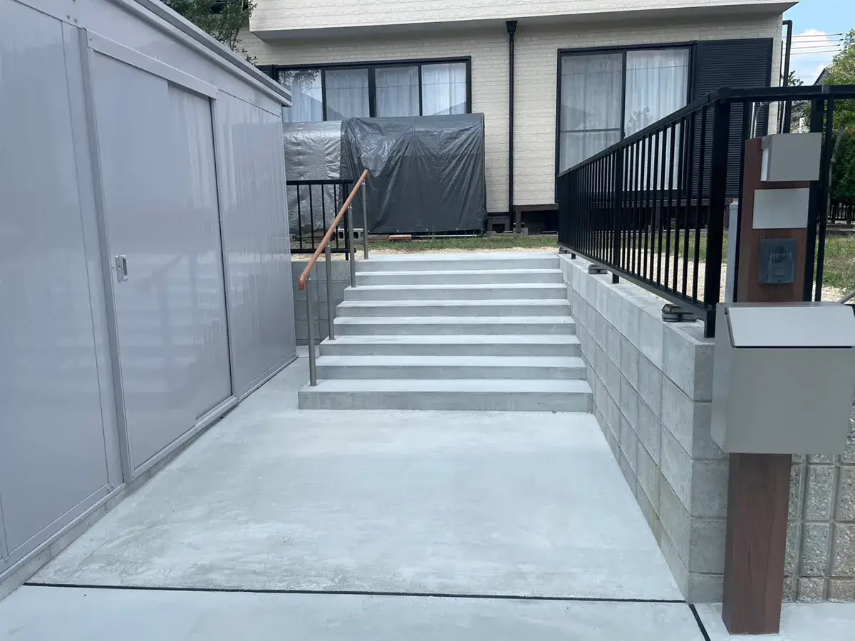 ガーテリア外構リフォームアプローチ工事施工例