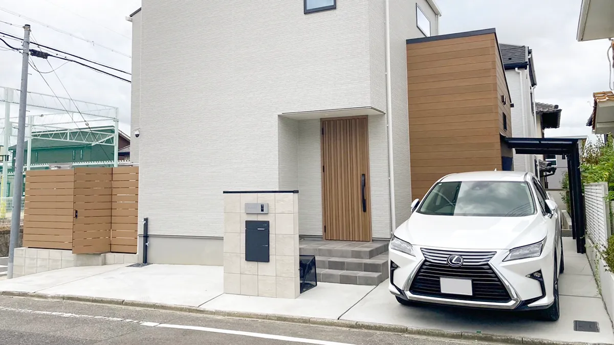 ガーテリア新築外構工事施工例