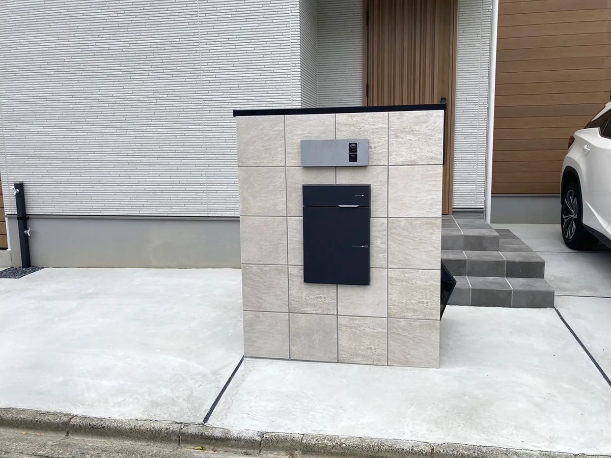 ガーテリア門袖工事施工例