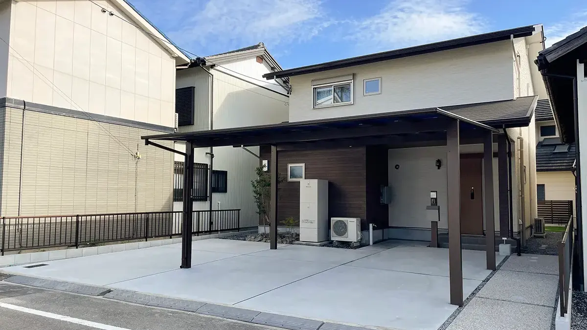 ガーテリア新築外構工事施工例