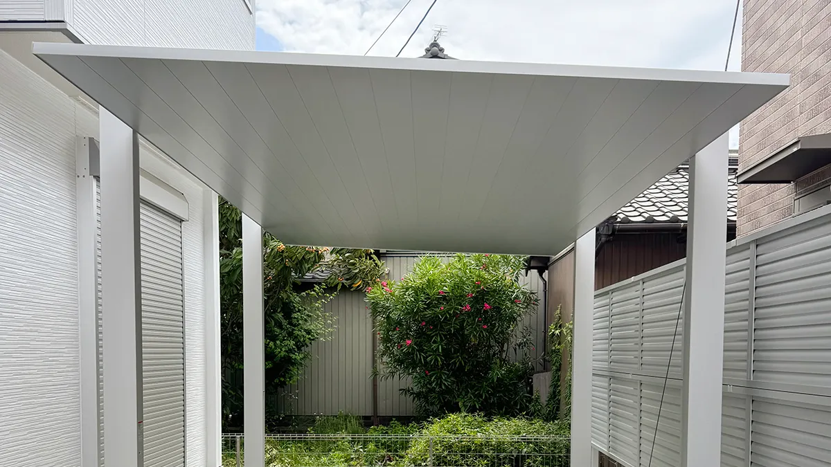 ガーテリアカーポート工事施工例