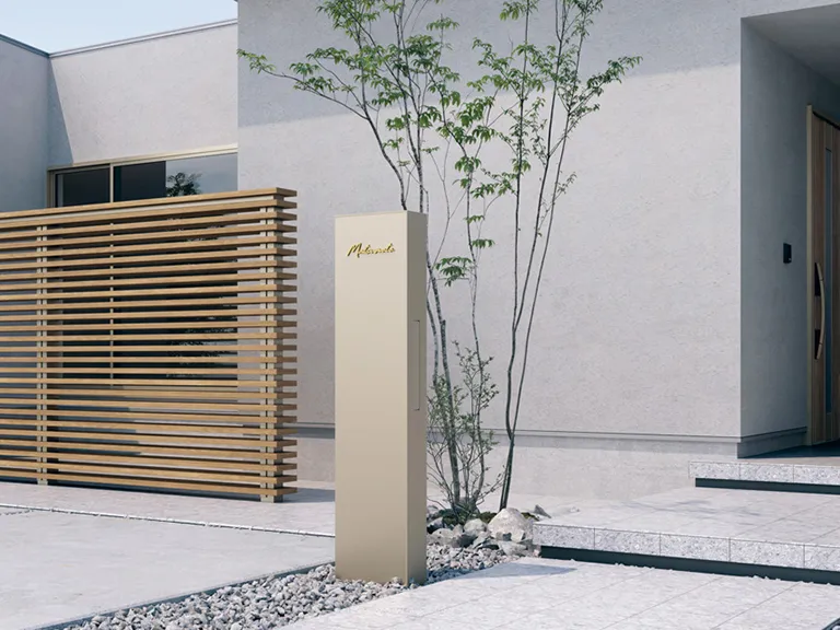 フレムスModea側面表札設置例