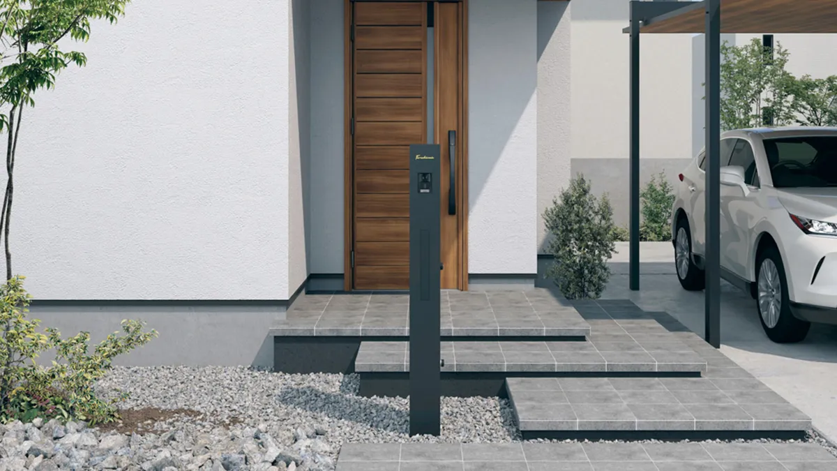 三協アルミ機能ポールフレムスModea施工イメージ