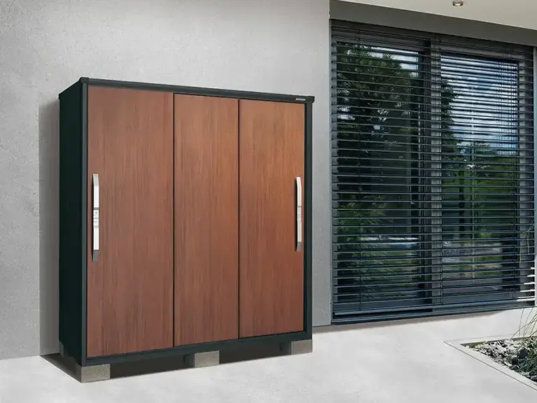 ヨド物置：ブラックエスモ／ウッディマロン