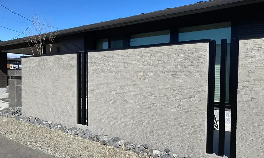 ガーテリア目隠し塀工事施工例