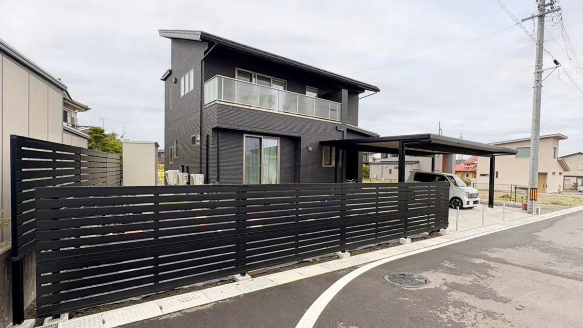 ガーテリア新築外構工事施工例