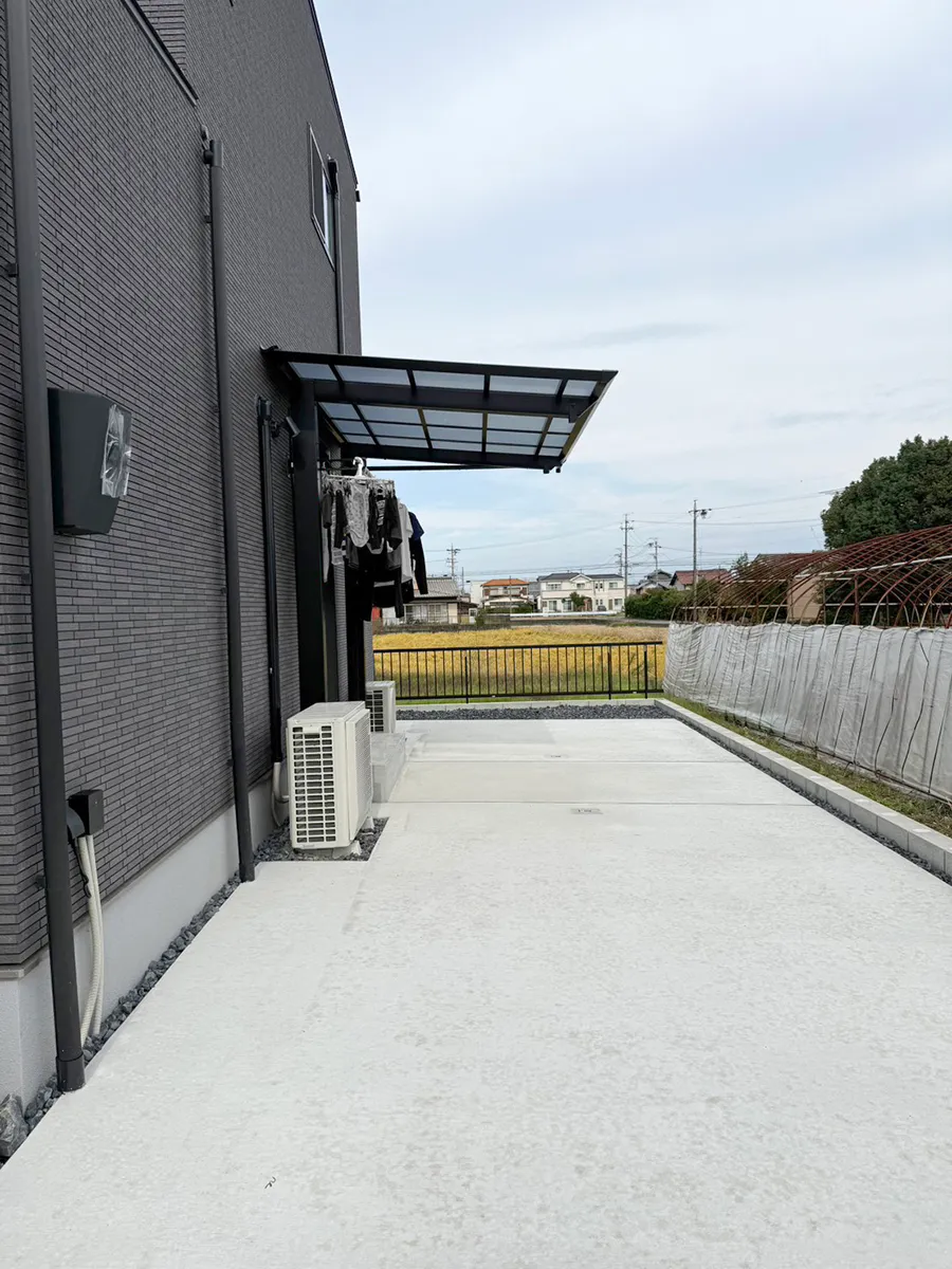 ガーテリアテラス屋根施工例