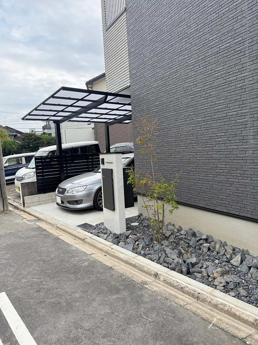 ガーテリア新築外構施工例