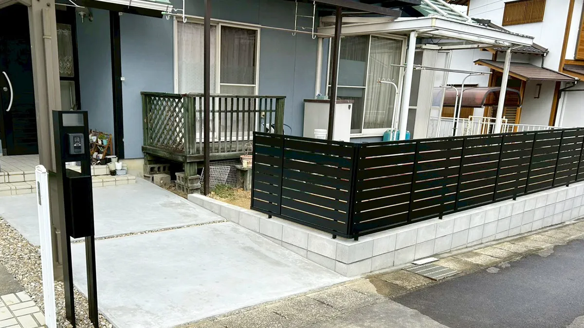 ガーエリア外構リフォーム施工例