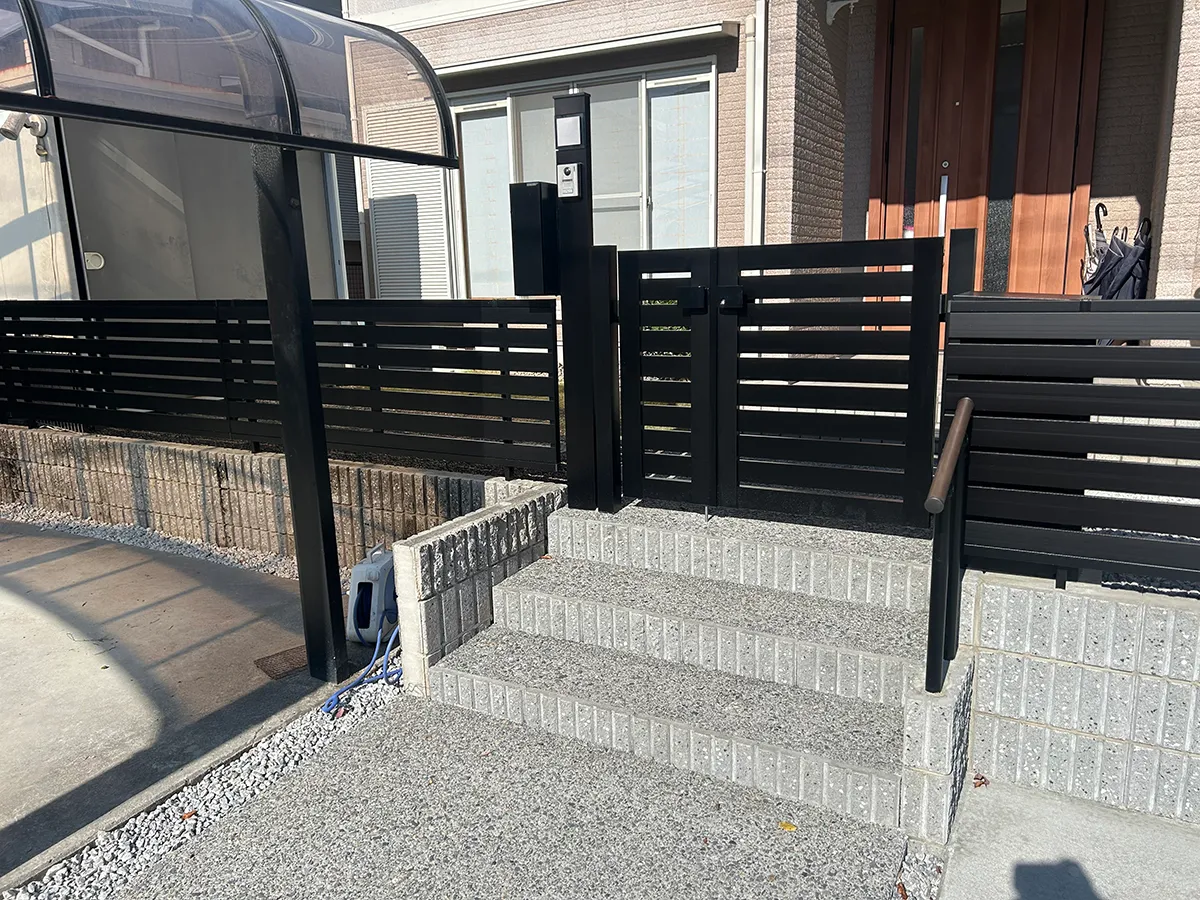 門扉＆フェンスリフォーム工事施工例